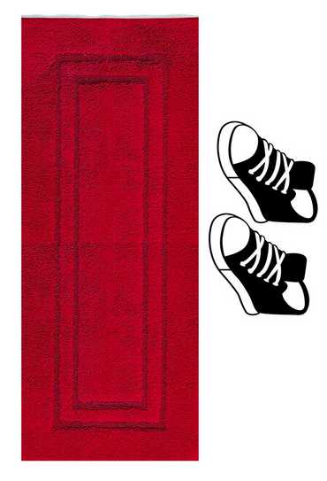 Luxury Extra Large Bath Mat 100% Egyptian Cotton Floor Mats Bath Rugs Water Absorbent Bathroom Toilet Pedestal Carpet Mats - Towelsbay